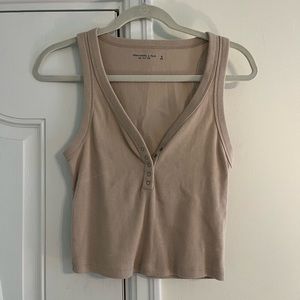Abercrombie cropped tank